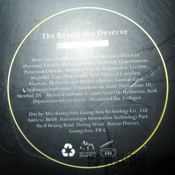 24k Gold Eye Treatment Mask 60 Pieces Anti Aging Under Eye Treatment Collagen - Picture 3 of 9